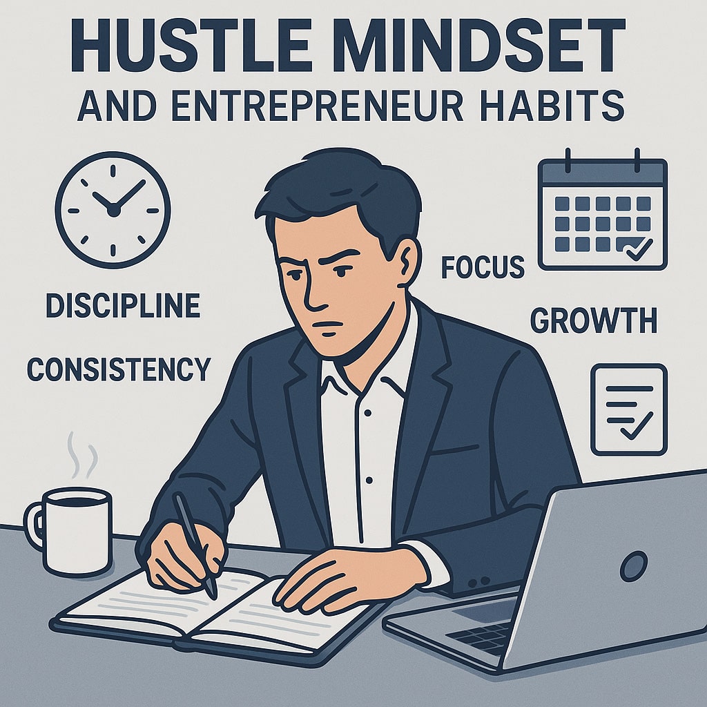 hustle mindset and enterpreneur habits
